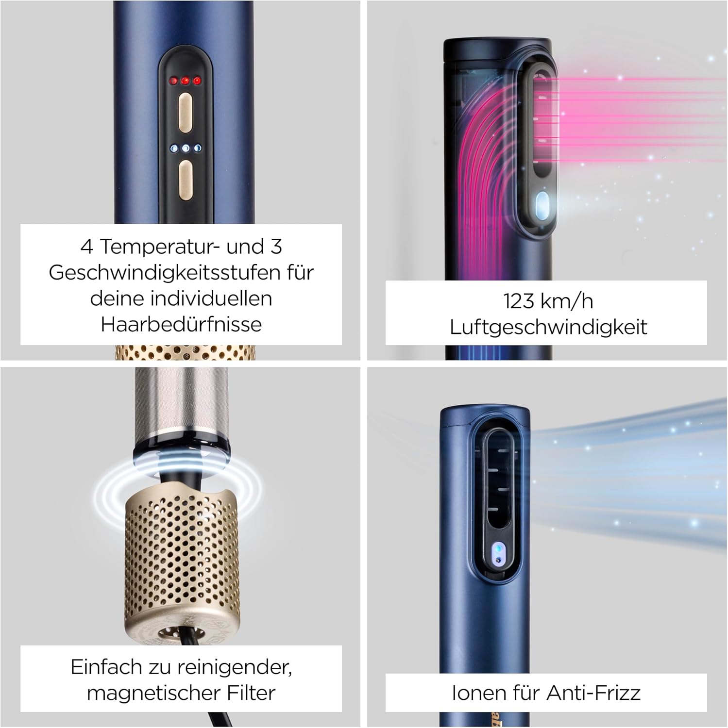 Thumbnail 6 de BaByliss Air Wand AS6553E – All-in-One Haartrockner, Glätteisen und Styler mit Wet-to-Dry