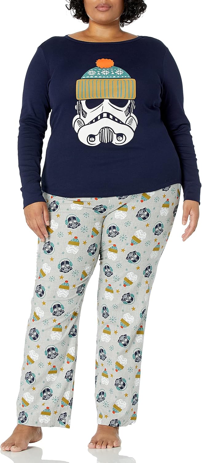 Thumbnail 2 de Amazon Essentials Disney | Marvel | Star Wars Women’s Flannel Pyjama Sleep Sets