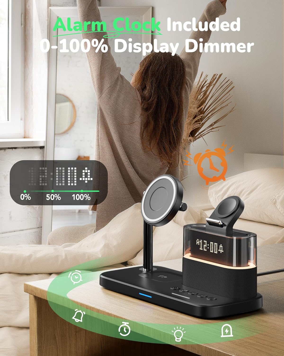 Thumbnail 2 de 5 in 1 Wireless Charging Station for iPhone