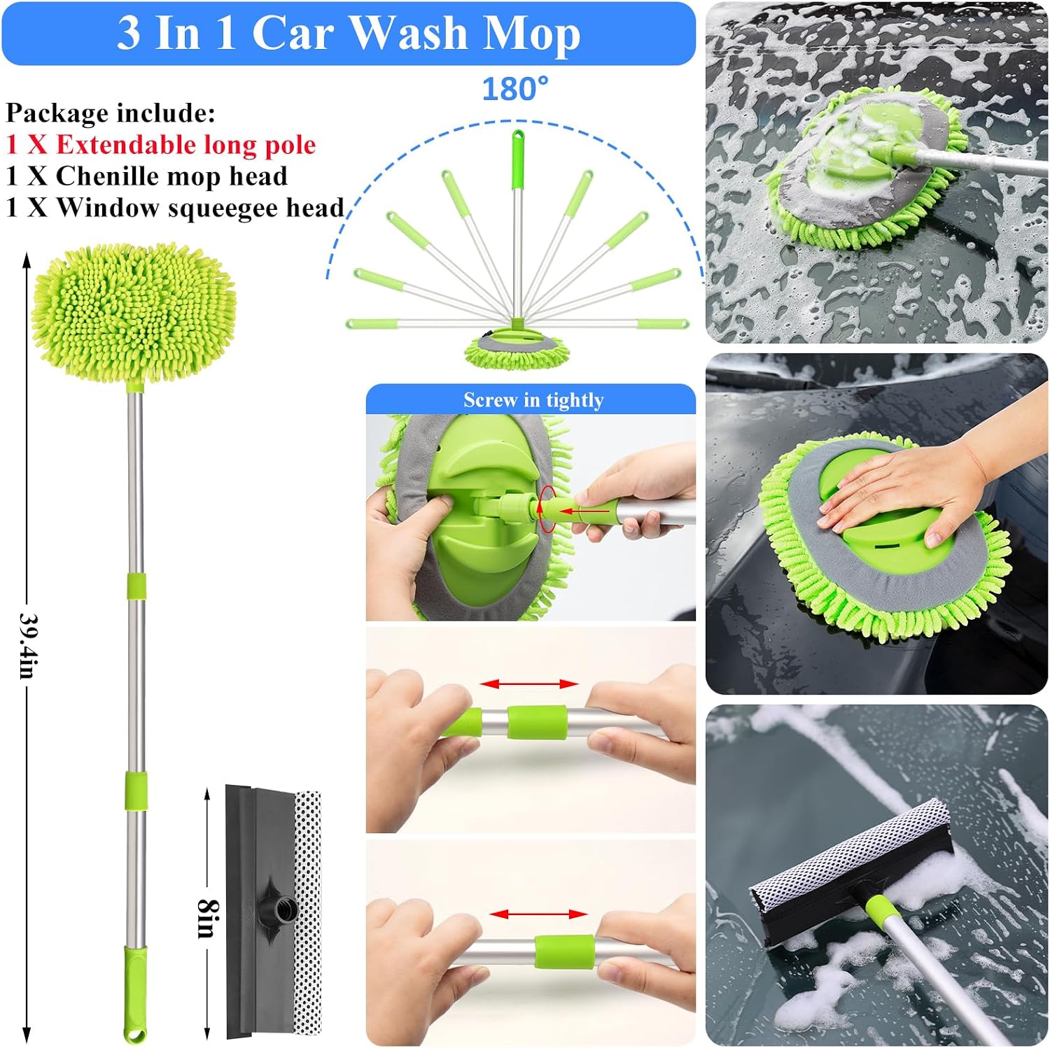 Detalle 2 de AUTODECO 42-piece car wash kit