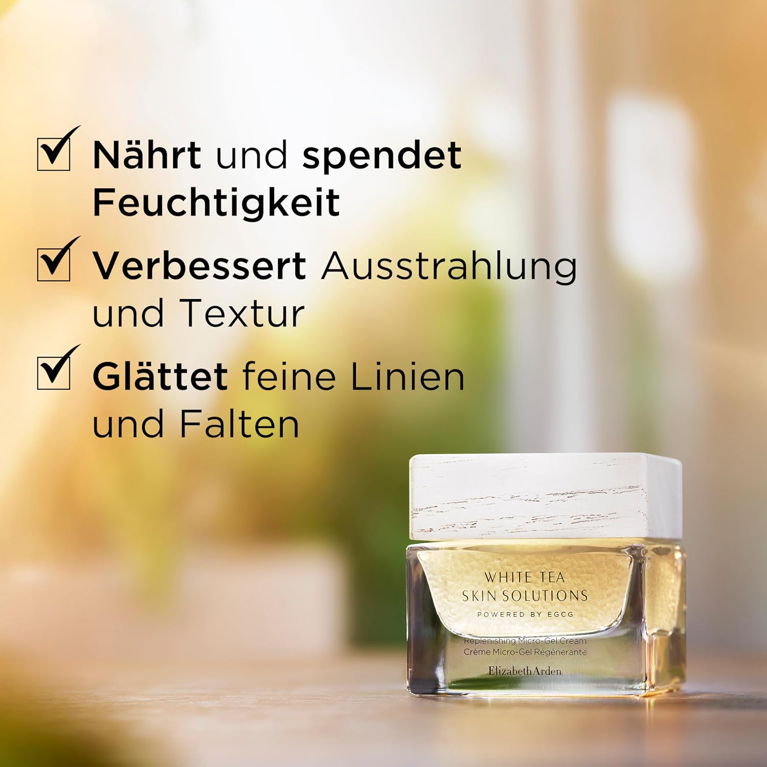 Detalle de White Tea Skin Solutions Replenishing Micro-Gel Cream – Feuchtigkeitspflege, 50 ml