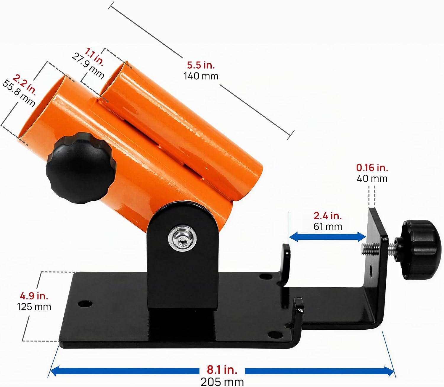 Detalle de Yes4All Deluxe T Bar Row Platform Landmine Attachments – 360° Swivel e installazione semplice, compatibile con barre 1'' e Olimpiche 2