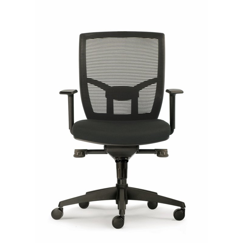 Thumbnail 2 de Euromof Chicago Silla de oficina con soporte lumbar y ruedas blandas