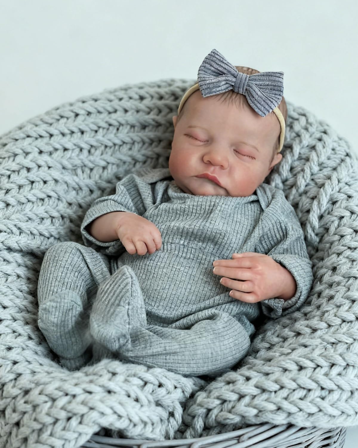 Detalle de FOCKOF Reborn Baby Doll 17-Inch