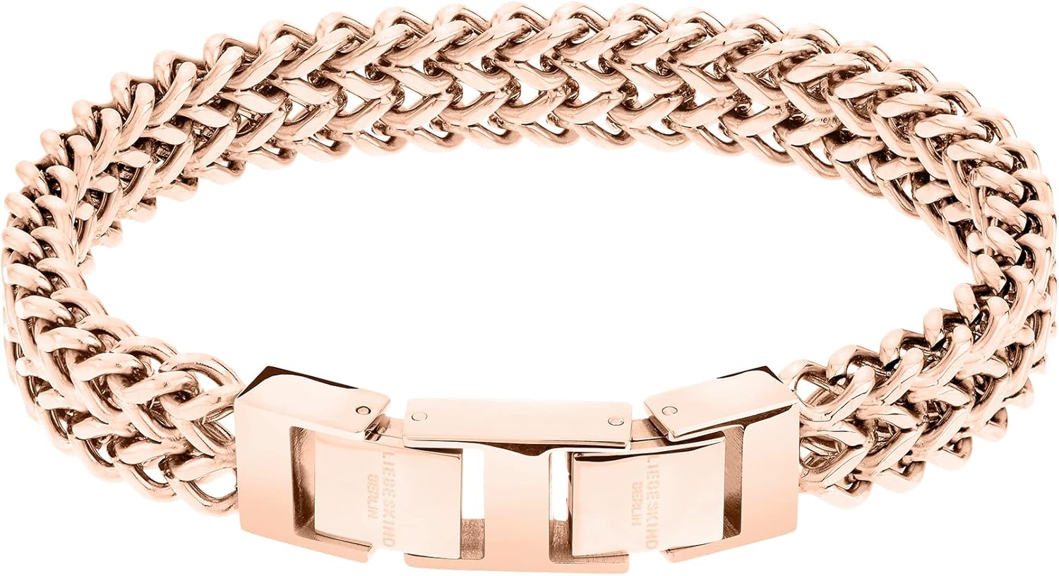 Thumbnail 6 de LIEBESKIND BERLIN Woven Damen-Schmuck: geflochtene Kette, Armband, Ohrringe & Ring (Edelstahl) in Silber, Gold, Roségold & Schwarz