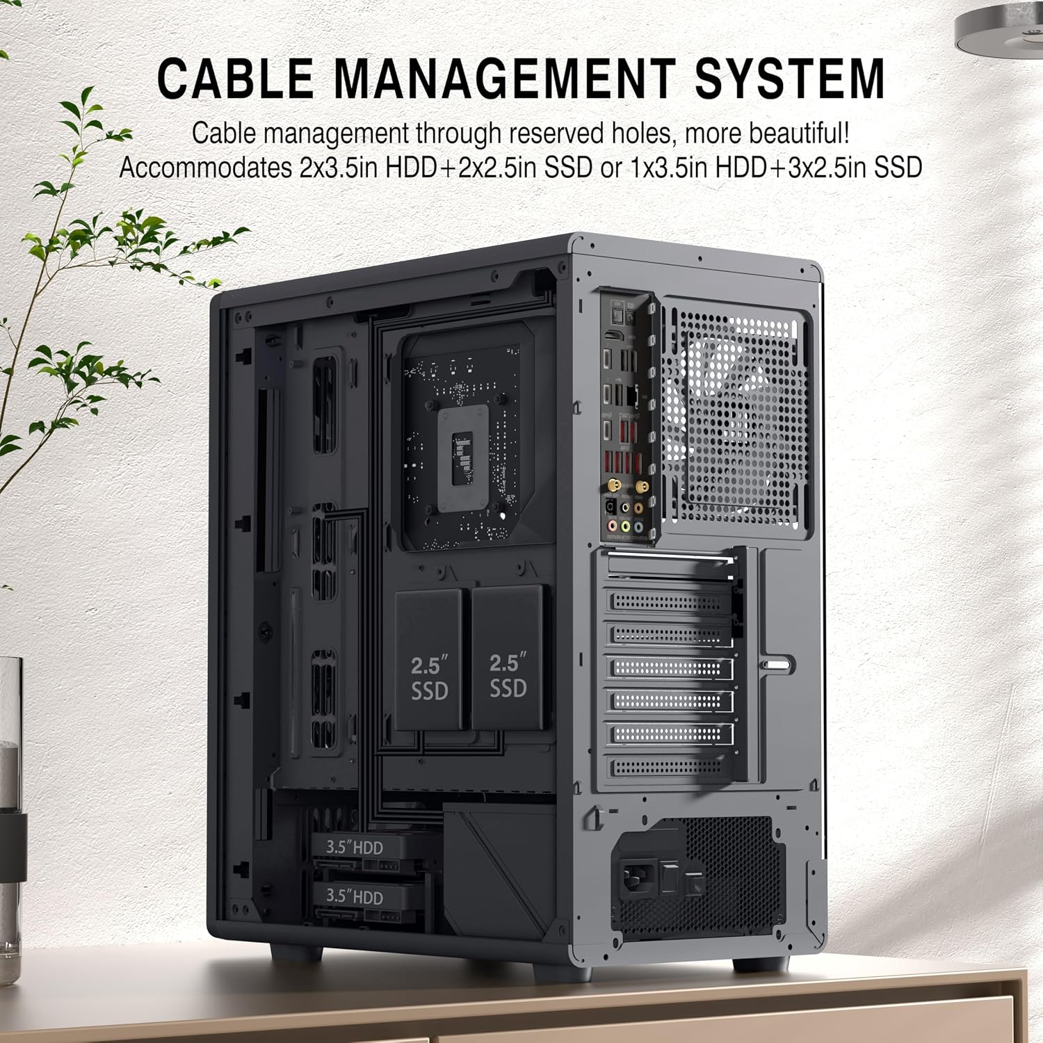 Detalle 1 de FOIFKIN M1 Case ATX Mid-Tower con Type-C