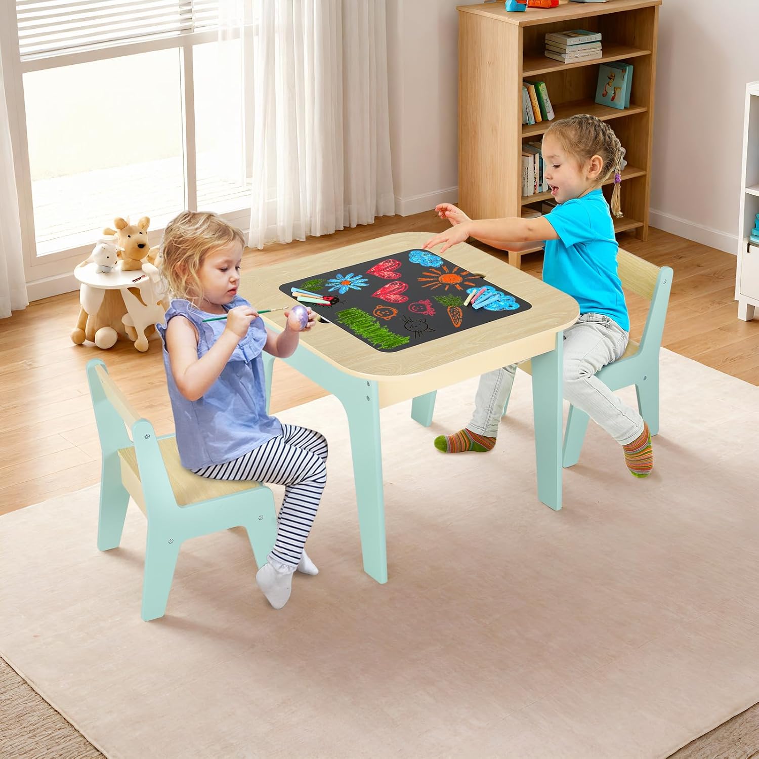 Thumbnail 5 de Clevich Tavolo bambini con 2 sedie 49 cm