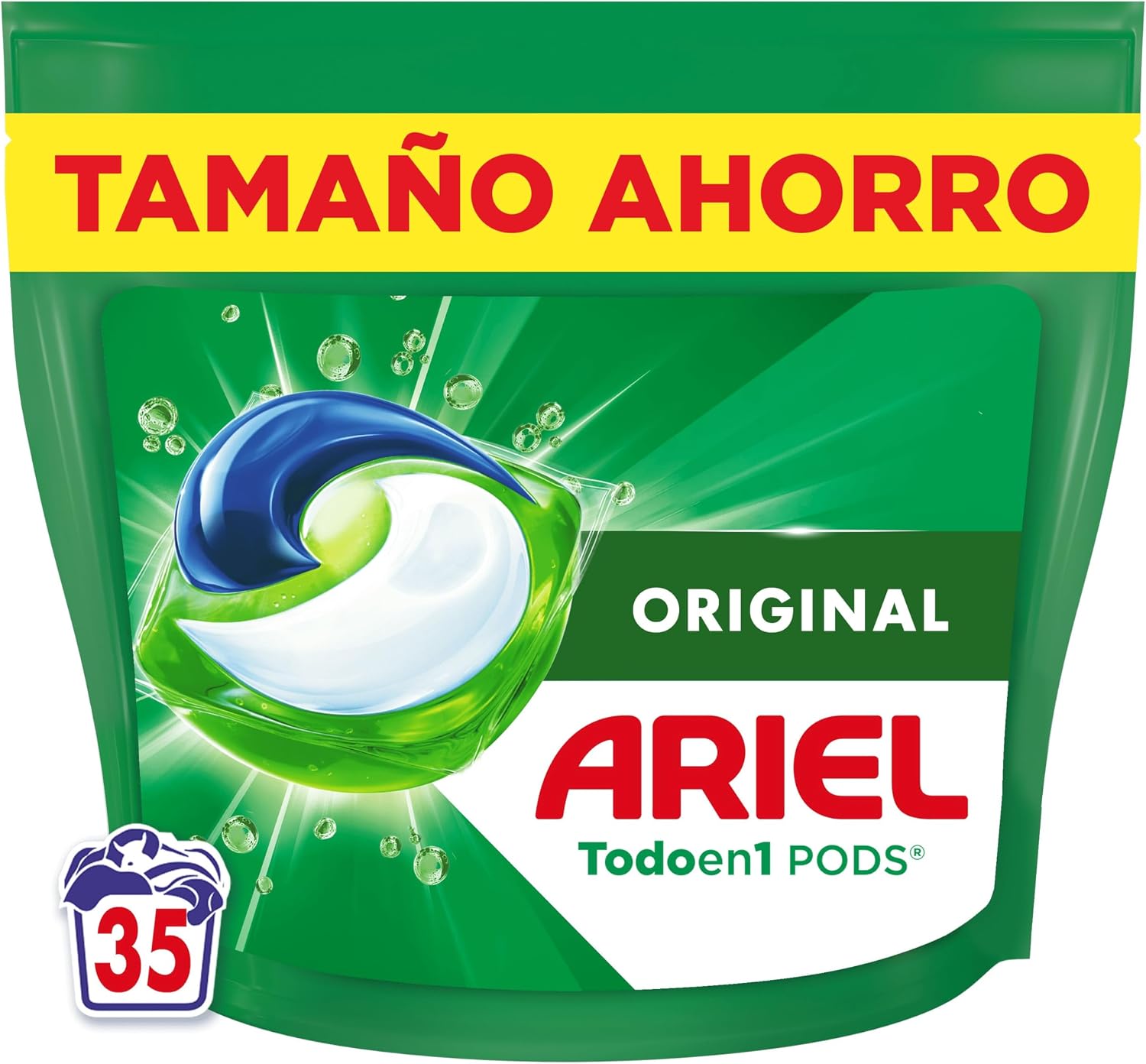 Detalle de Ariel Todo En 1 PODS 35 cápsulas