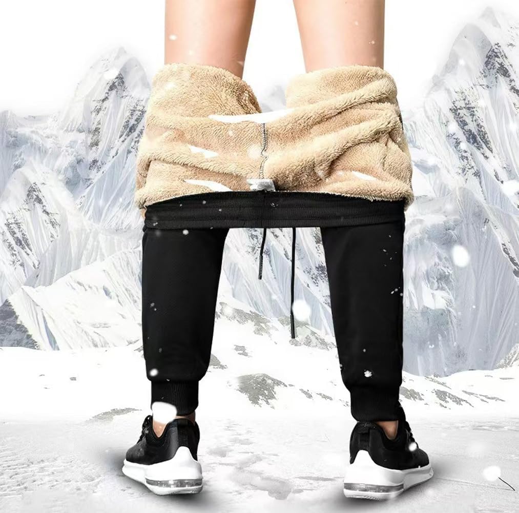 Detalle 2 de STICKON Men's Sherpa-Lined Sweatpants