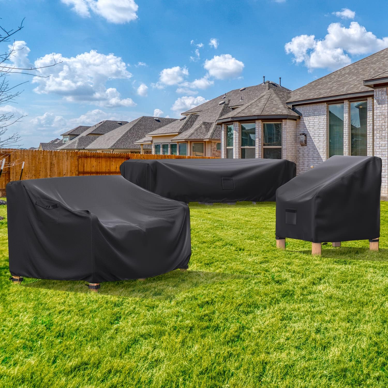 Thumbnail 6 de BROSYDA Outdoor Sofa Cover 88-Inch