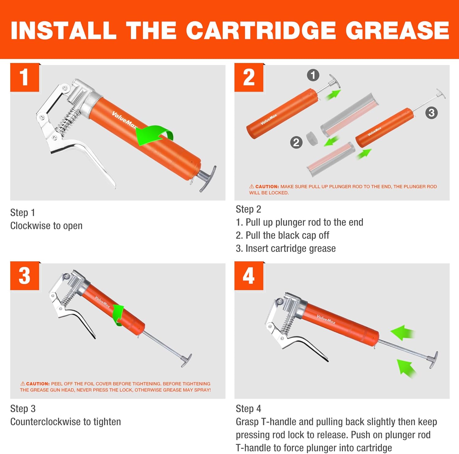 Thumbnail 5 de ValueMax Mini Grease Gun Kit 3500 PSI
