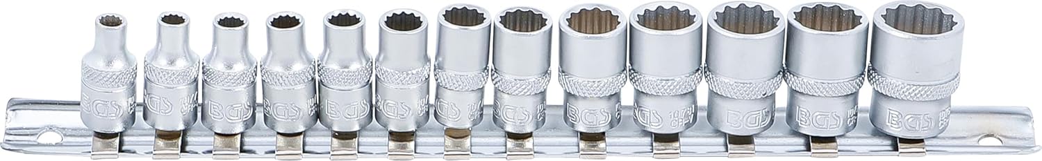 Detalle de BGS 2269 12-point Socket Set (1/4" Drive, 6.3 mm) – 13 pcs