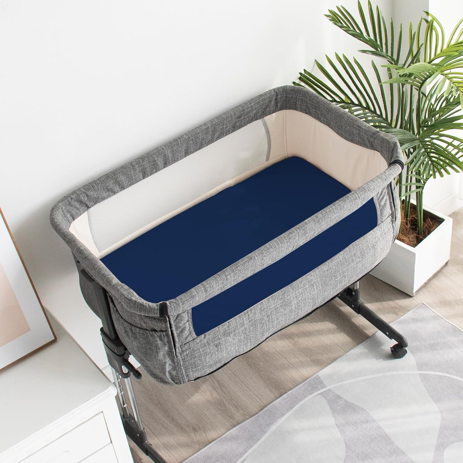 Detalle de Bassinet Sheets Microfiber