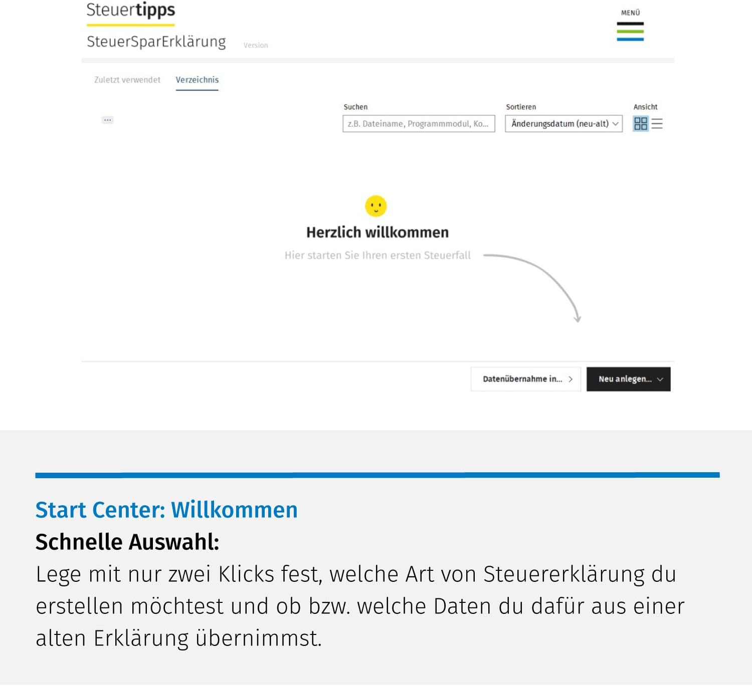 Detalle de SteuerSparErklärung Standard 2024 (Steuerjahr 2023) – Windows-Version mit Aktivierungscode per Email