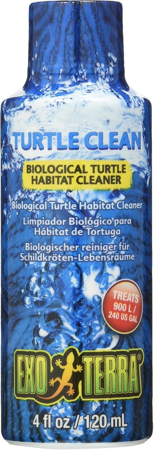 Detalle de Exo Terra Turtle Clean – Biologischer Reiniger für Schildkröten-Lebensräume, 250 ml