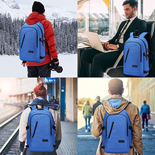 Thumbnail 7 de Mochila antirrobo para laptop WENIG 15,6" con puerto USB y carga integrada