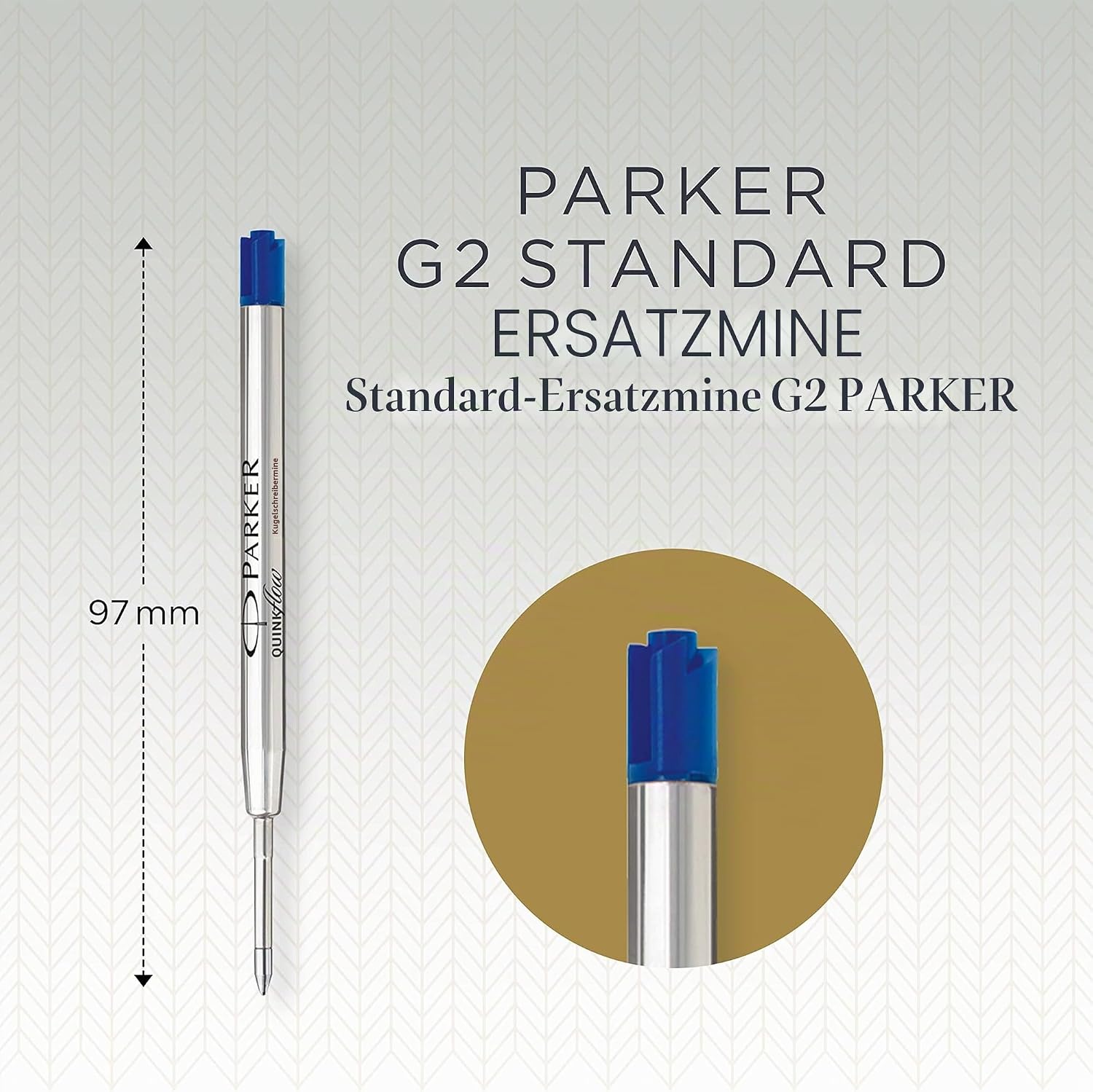Detalle de Parker Ballpoint Pen Refills 3er Pack