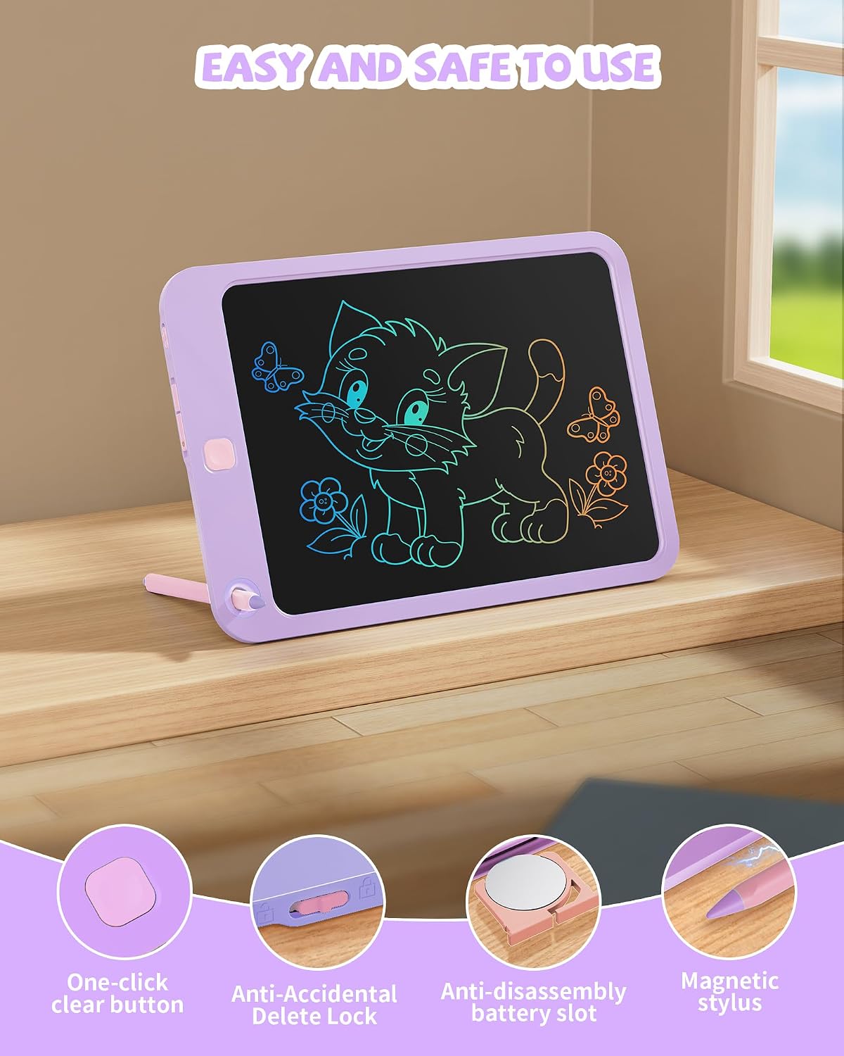 Detalle de LCD Writing Tablet, 10-Inch