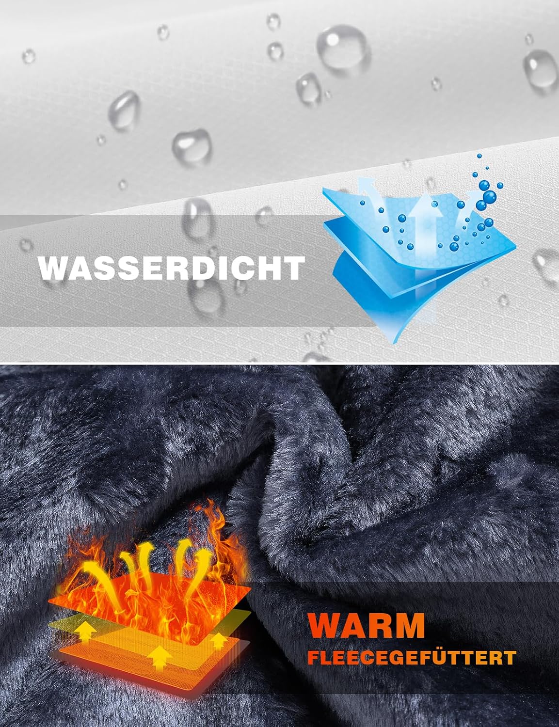 Thumbnail 4 de Rdruko Skijacke Herren Softshell Winterjacke
