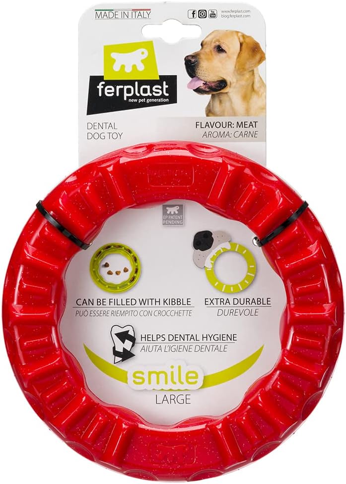 Detalle de Ferplast jouet chien distributeur croquettes arôme poulet