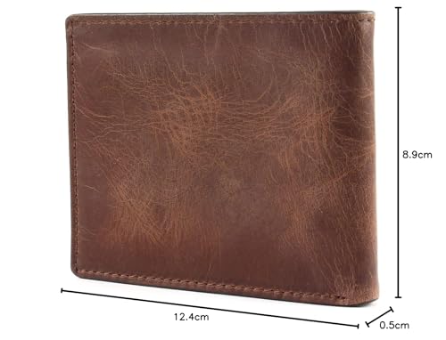 Detalle 1 de Fossil Derrick Billetera de Piel para Hombre