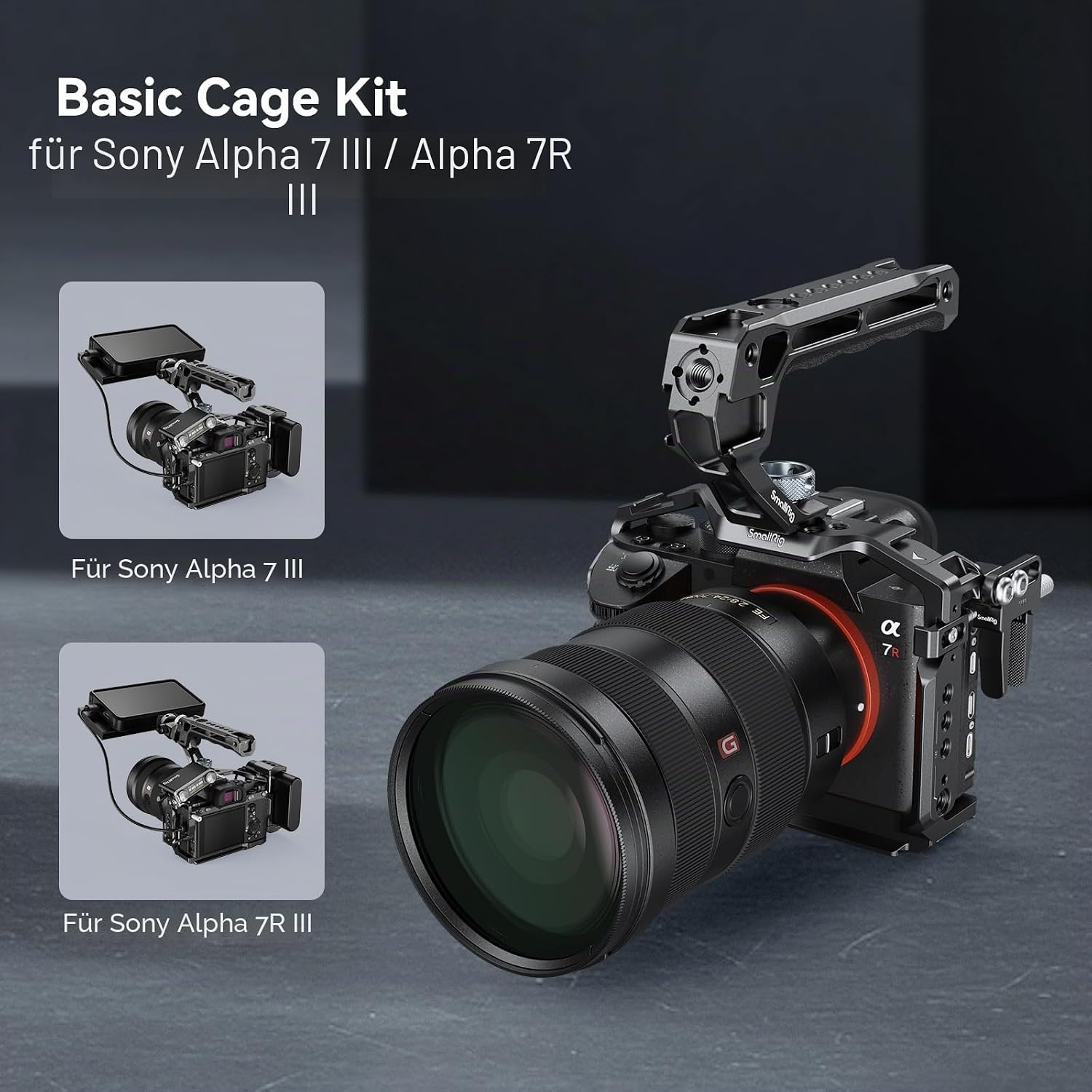 Thumbnail 4 de SmallRig A7 III/A7R III Käfig-Set