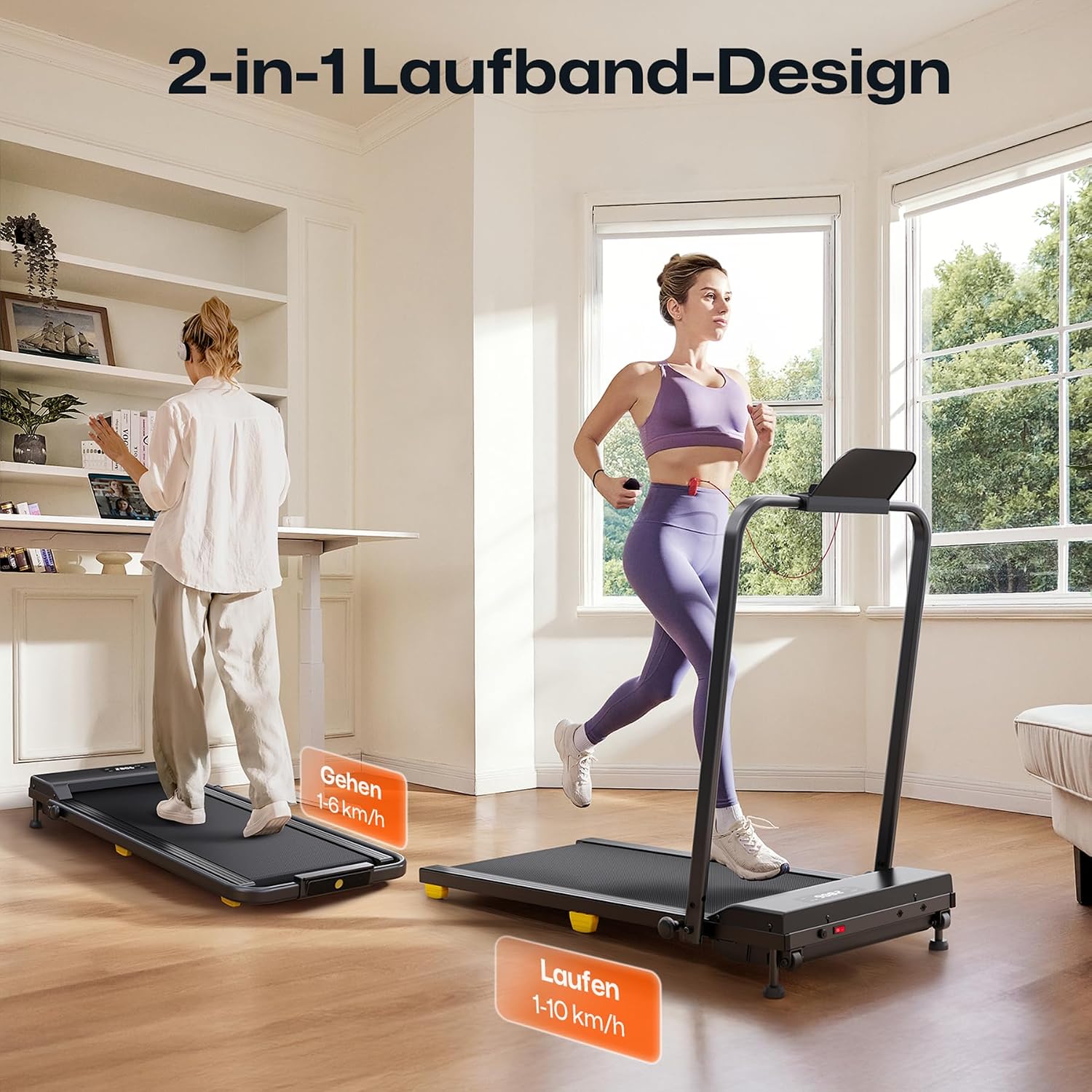 Thumbnail 6 de UREVO Walking Pad 9% Steigung