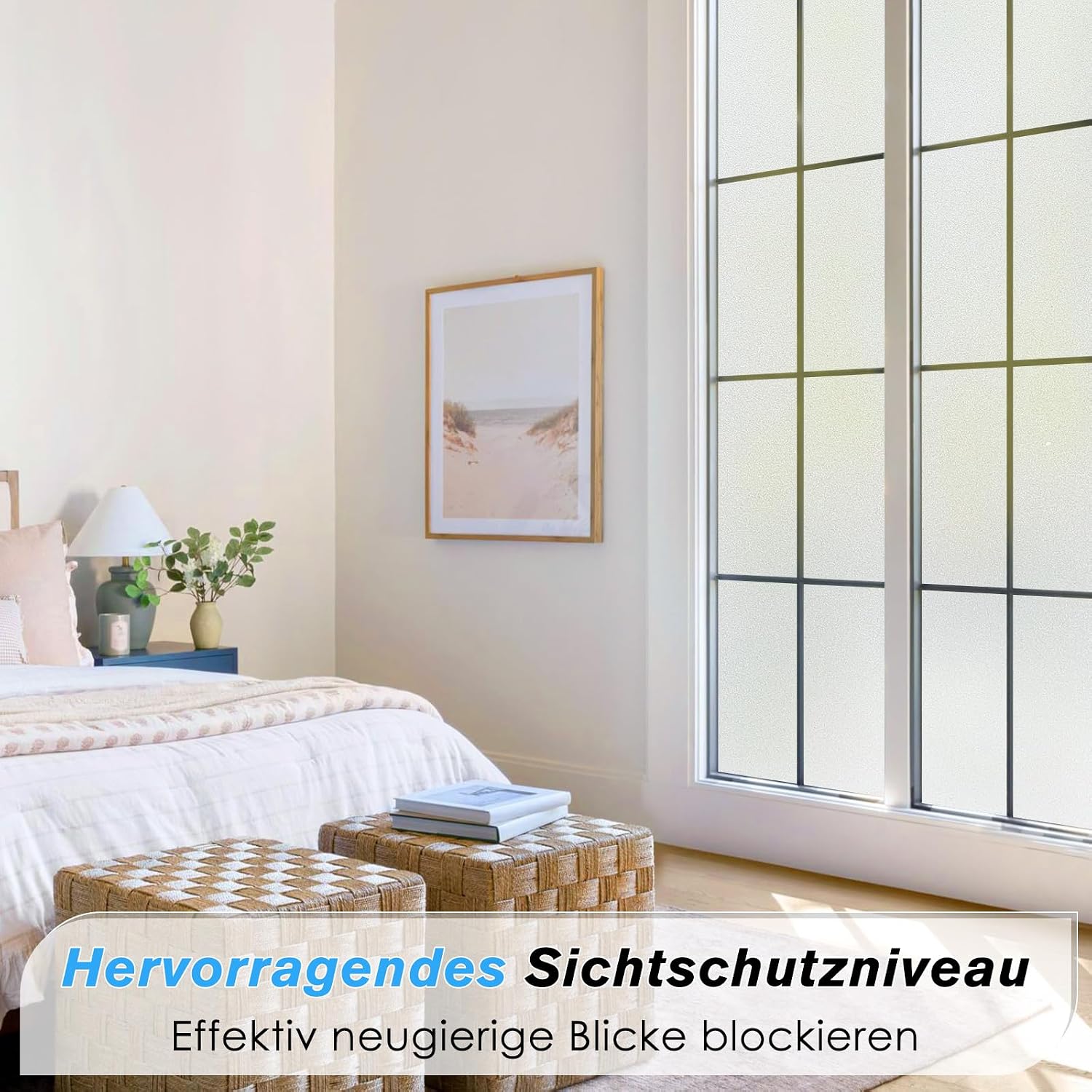 Detalle 2 de Haton Fensterfolie Blickdicht 90 x 300 cm
