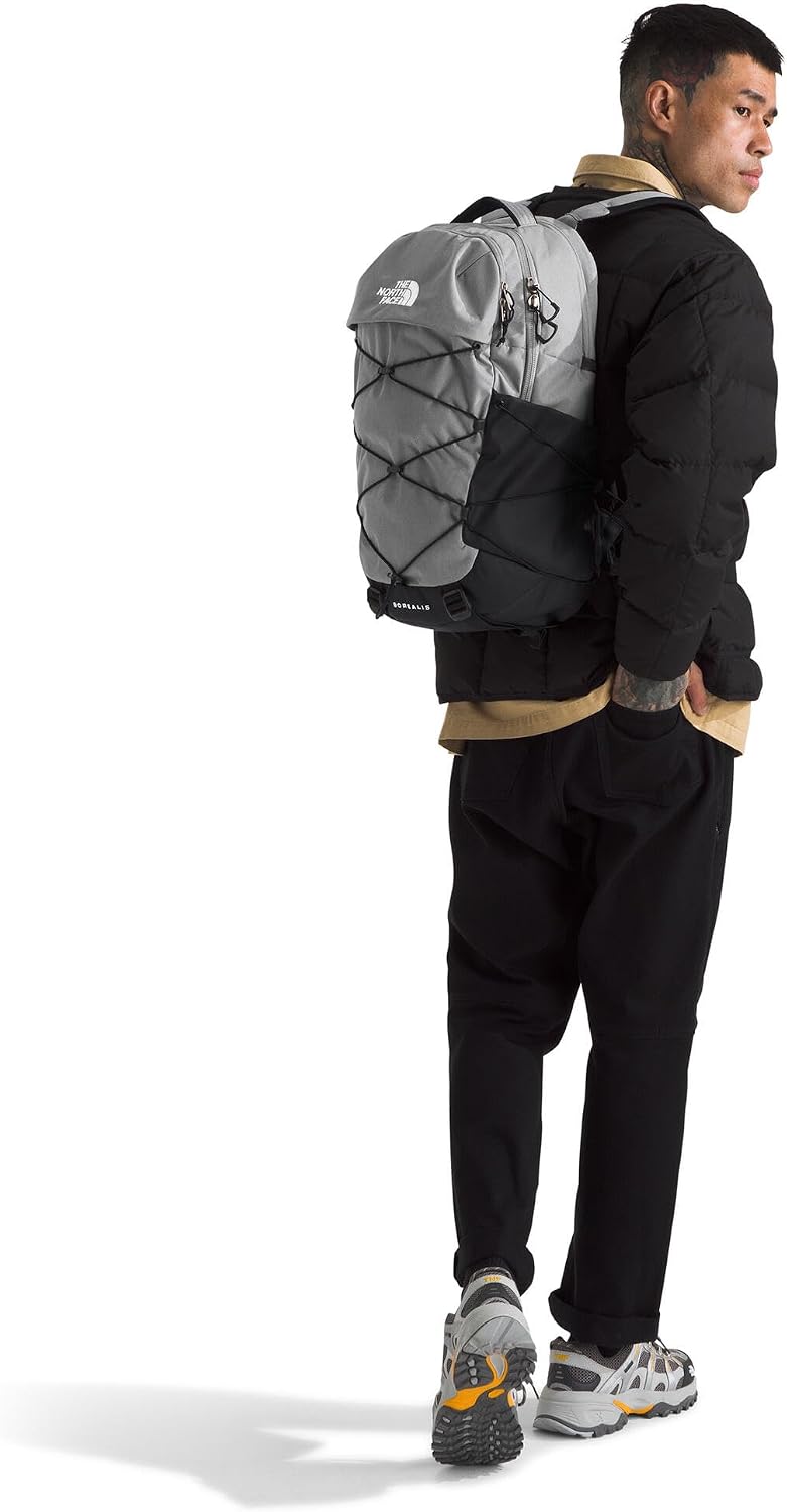 Thumbnail 6 de The North Face Borealis Laptop Pack - Meld Gy Dk Hth / TNF Blk-NPF, OSFA