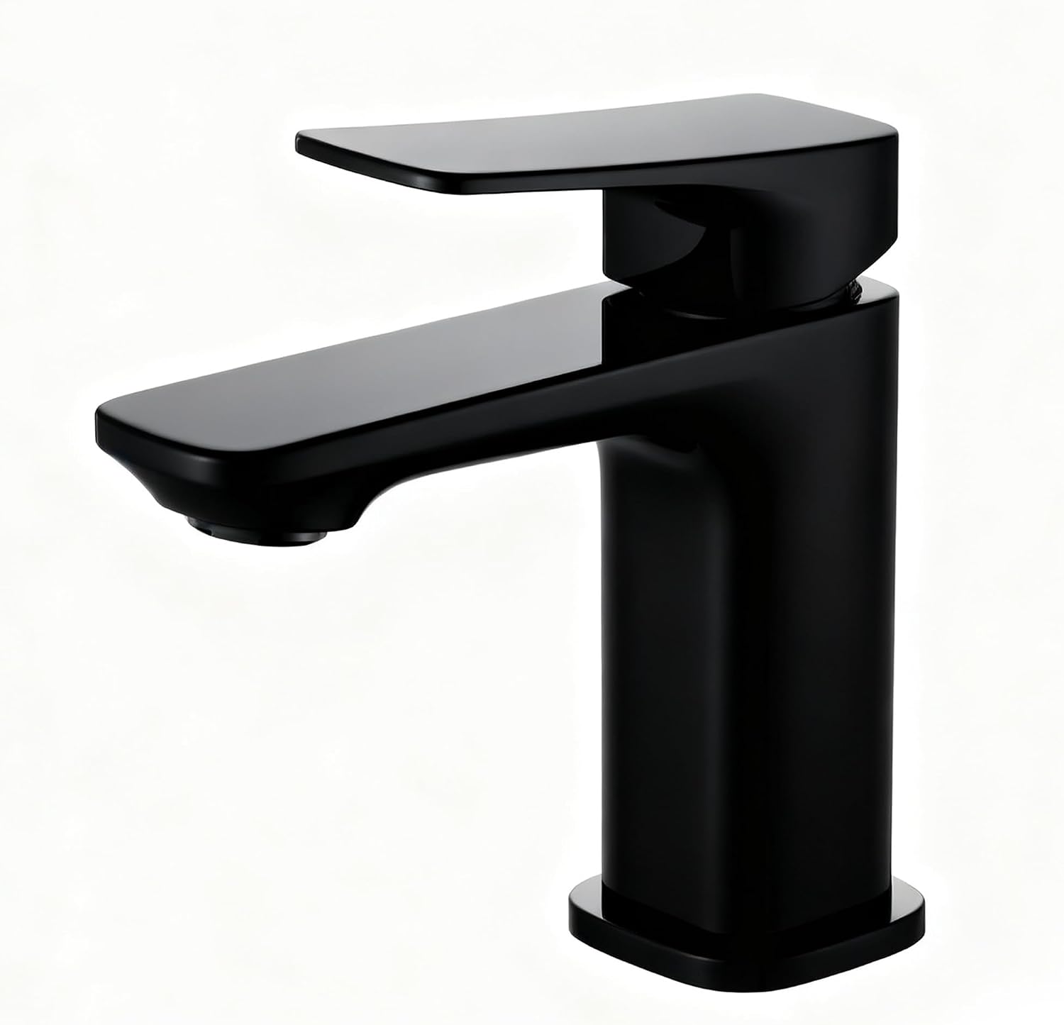 Detalle de BELZ Grifo monomando lavabo 82 mm negro