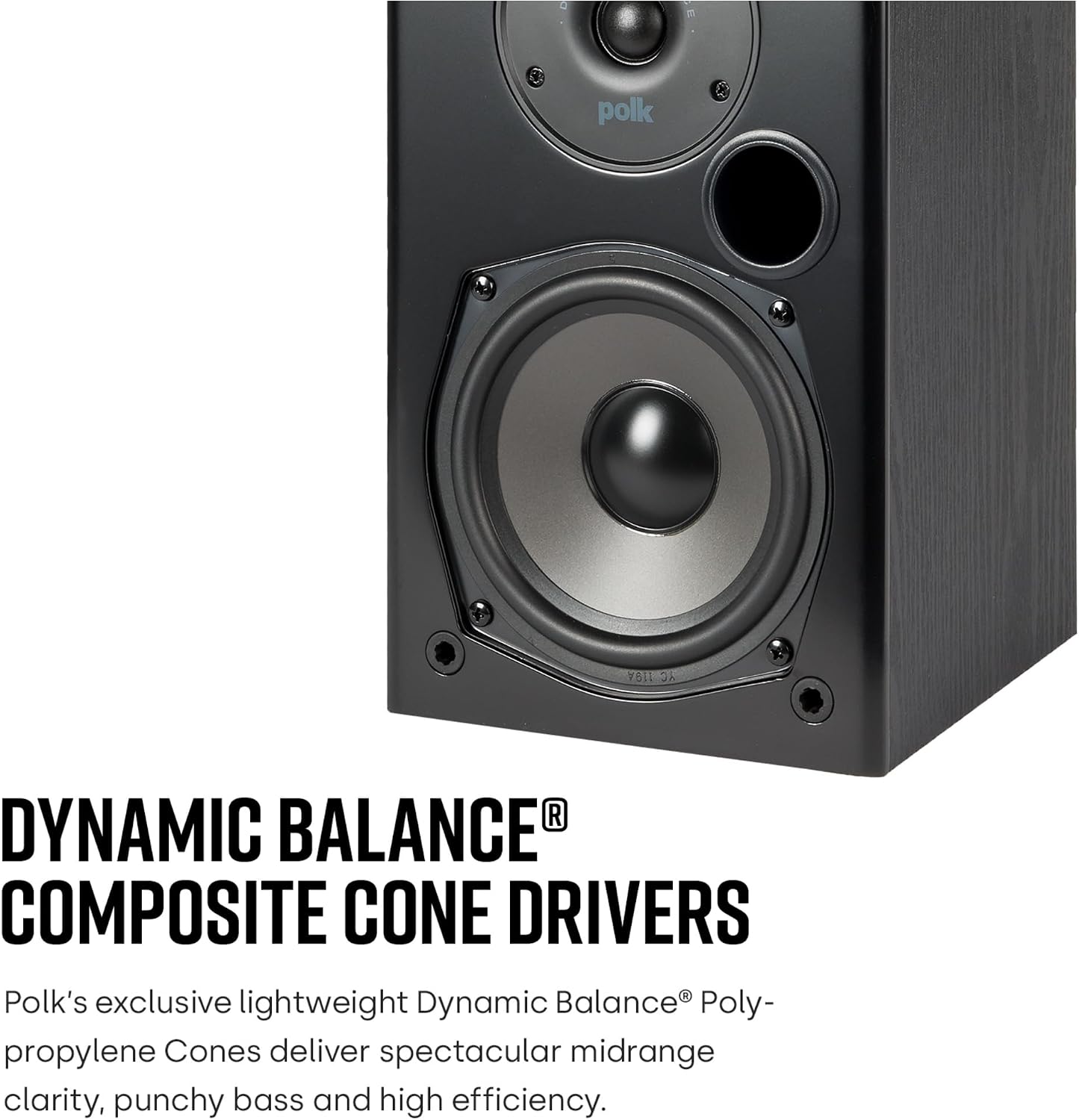 Thumbnail 1 de Polk Audio T15 5.25" Bookshelf Speakers