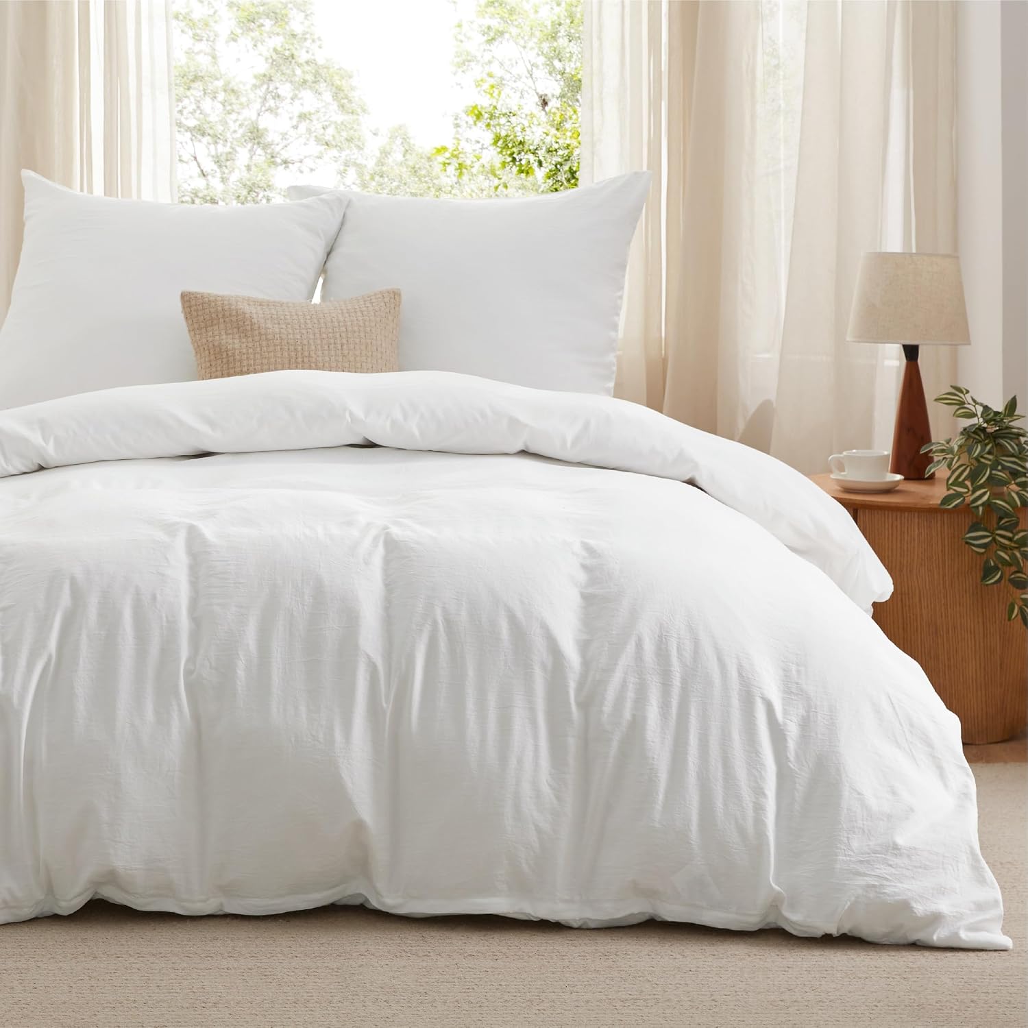 Imagen de Bedsure Bettwäsche 200x200 3-teilig en OfertitasTOP