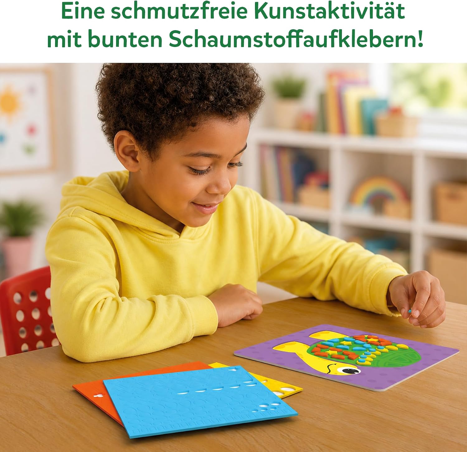 Detalle de Skillmatics Kunstaktivität – Spaß mit Schaumstoffaufklebern (Tiere)