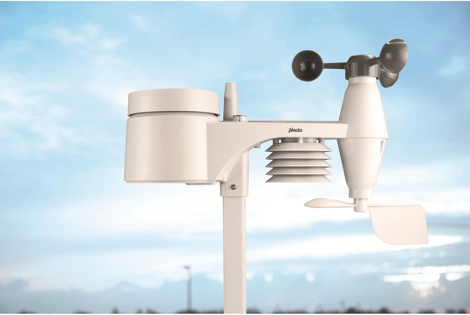 Detalle 2 de Alecto WS-4800 – radiowa stacja pogodowa, ekran 5,5″, czujnik do 100 m
