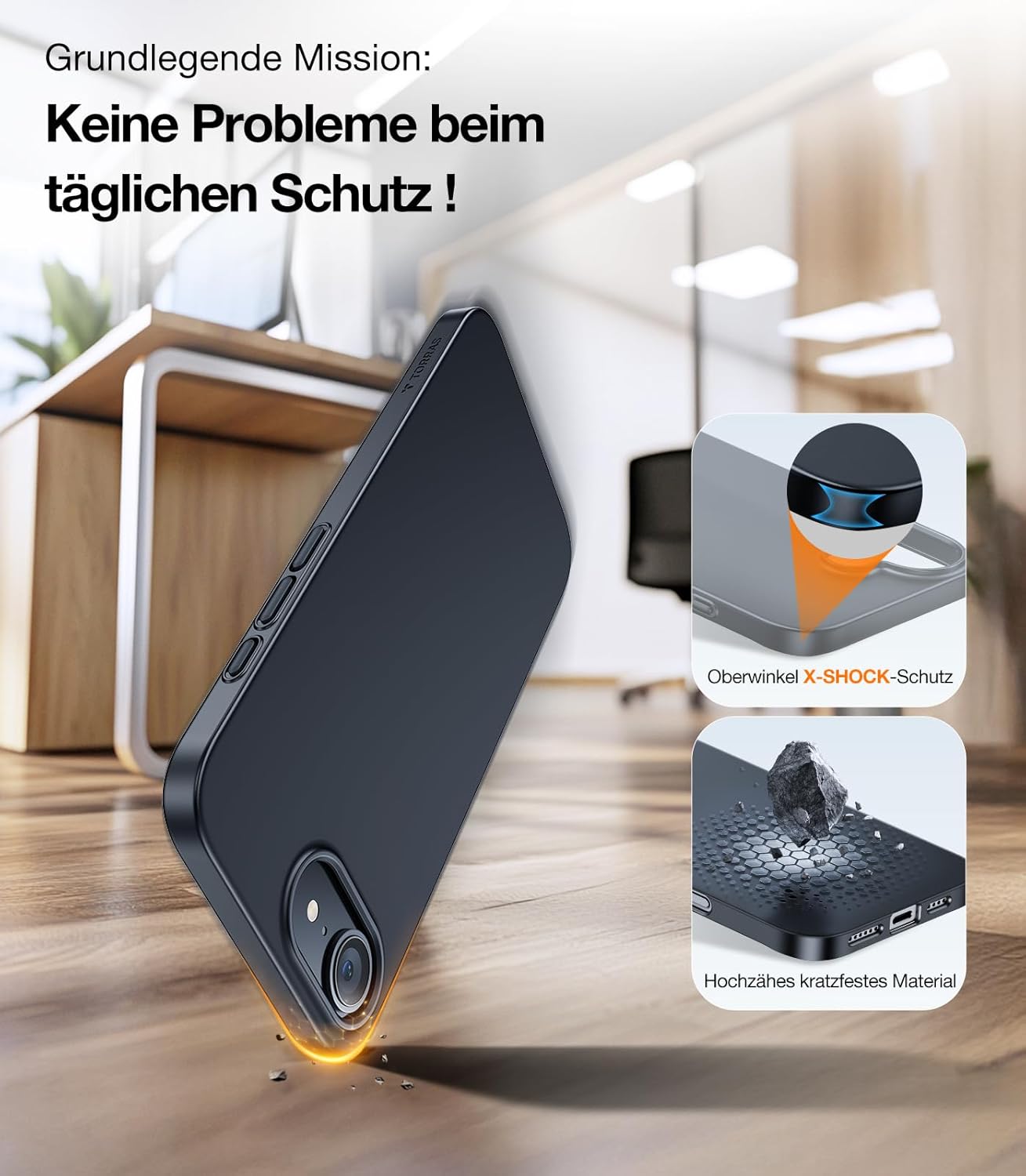 Thumbnail 6 de TORRAS Ultra Dünn Hülle für iPhone 16e 0,04 Zoll