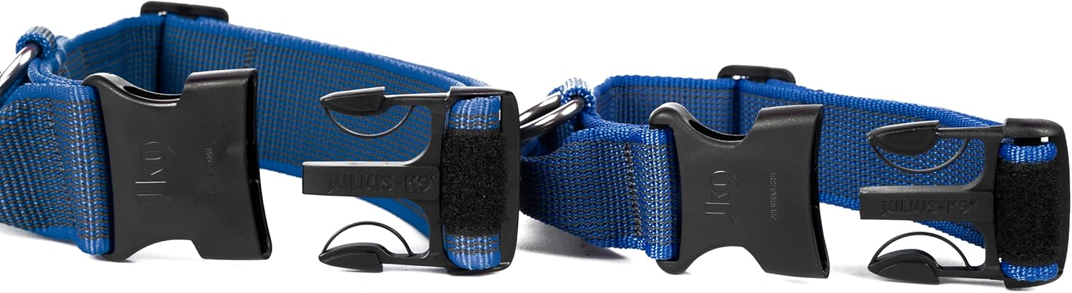 Thumbnail 5 de Collare K9 Color & Grey con manico richiudibile – 40 mm x 47-67 cm, blu-grigio