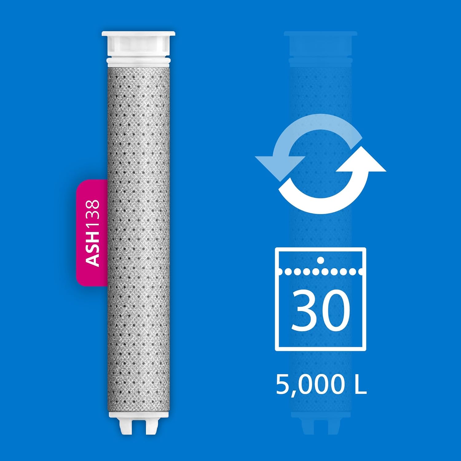 Thumbnail 2 de Philips Water Duschkopf mit Filter – drei Strahlarten, Chlorentfernung und moderner Filtrationskopf