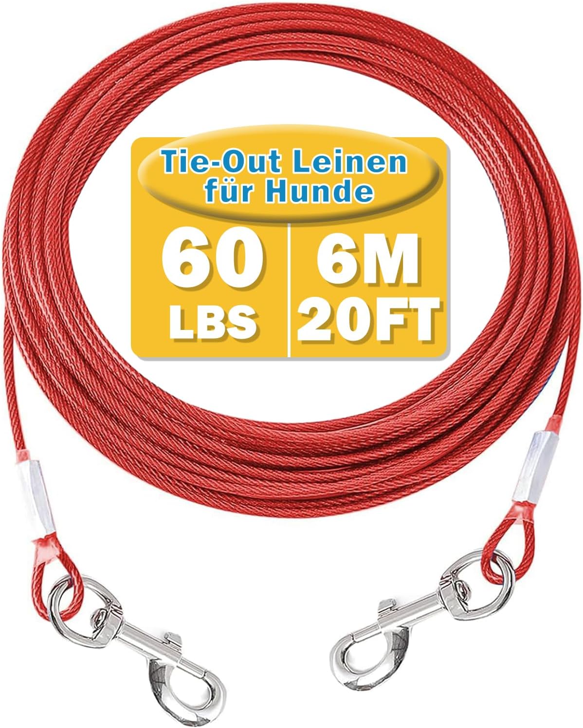 Thumbnail 6 de Mi Metty Tie-Out Leinen 3m Blau