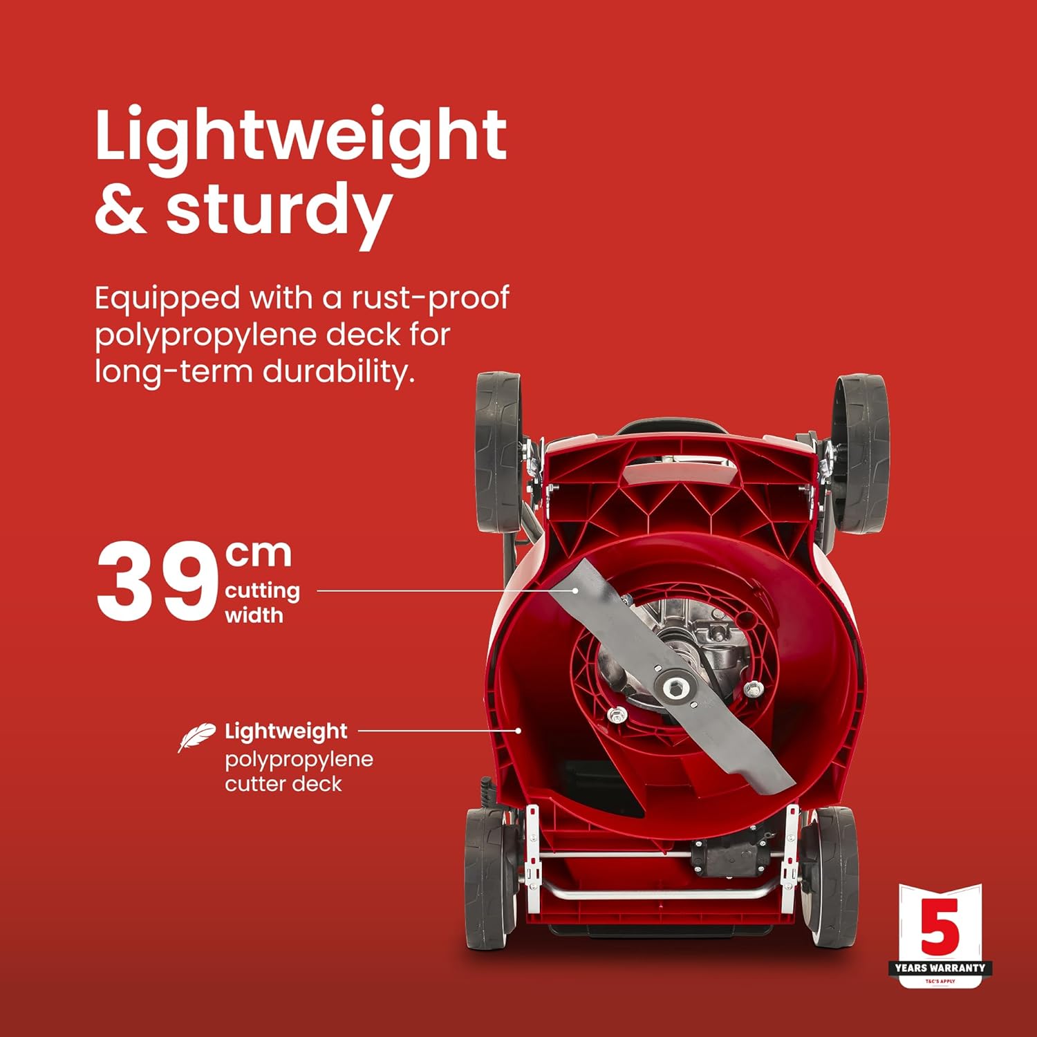 Thumbnail 4 de Mountfield SP41 Petrol Lawnmower: Self-Propelled, 39cm Cut