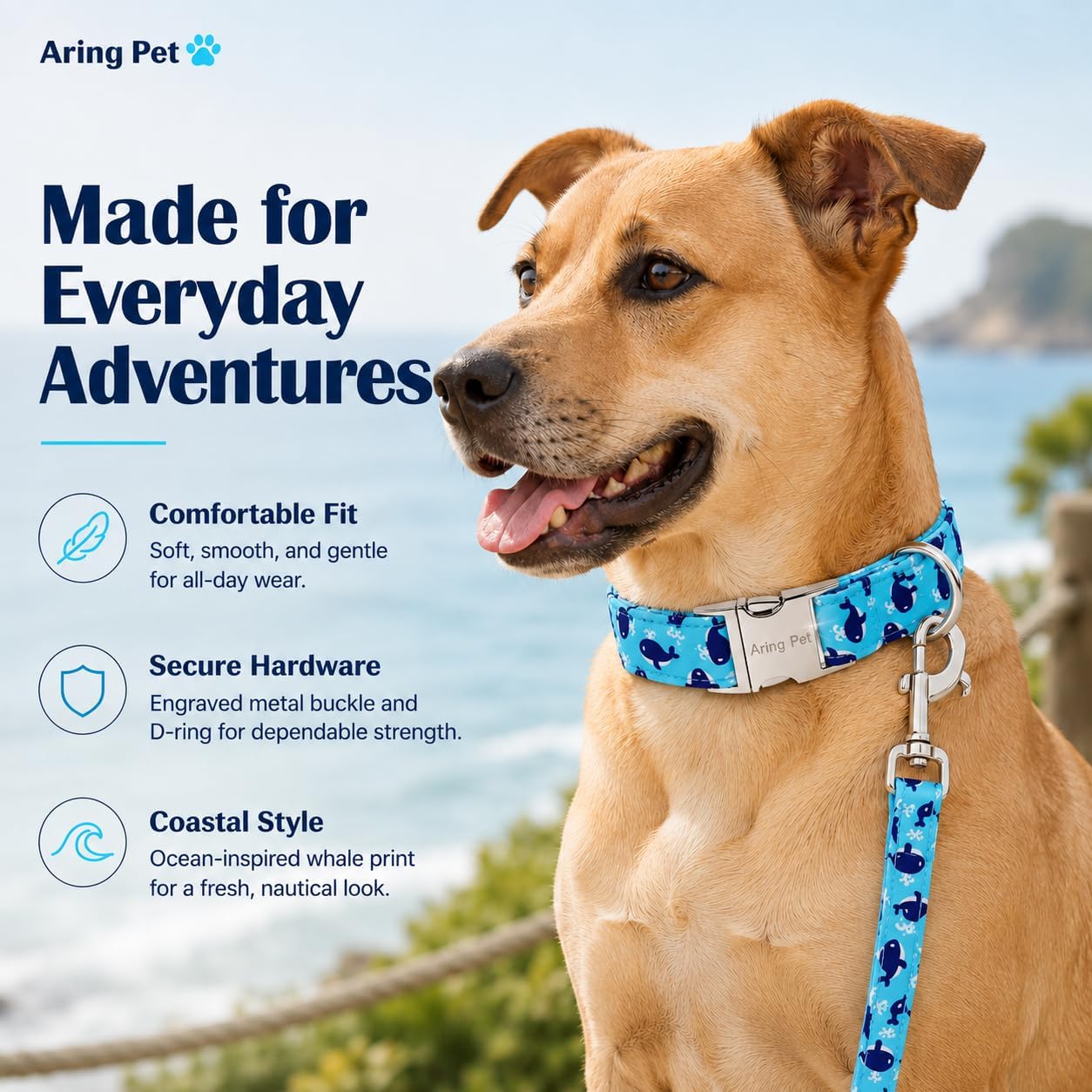 Detalle de ARING PET Dog Collar, Cotton