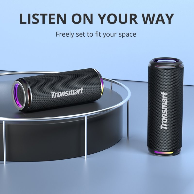 Detalle de Tronsmart T7 Lite: Altavoz Inalámbrico Exterior Portátil (Negro)