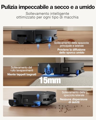 Thumbnail 6 de ECOVACS T90 PRO OMNI robot aspirapolvere e lavapavimenti, 30.000 Pa