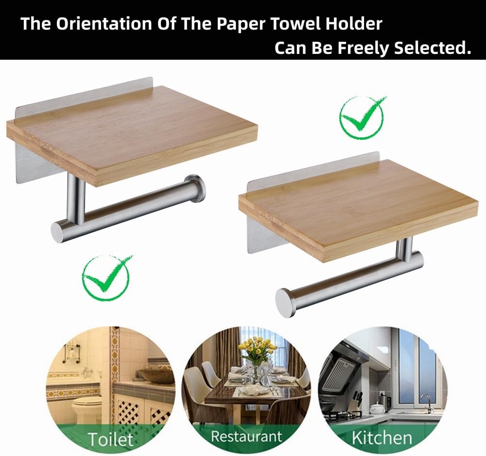 Thumbnail 3 de HomeHeng H98903BN Porte-rouleau 180 mm 🚽