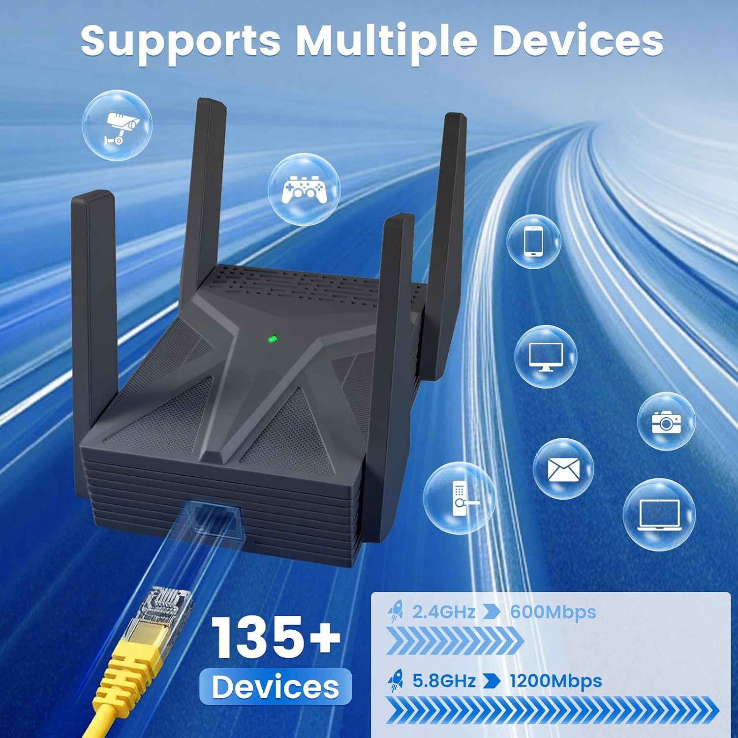 Detalle 2 de WiFi 6 Extender AX1800