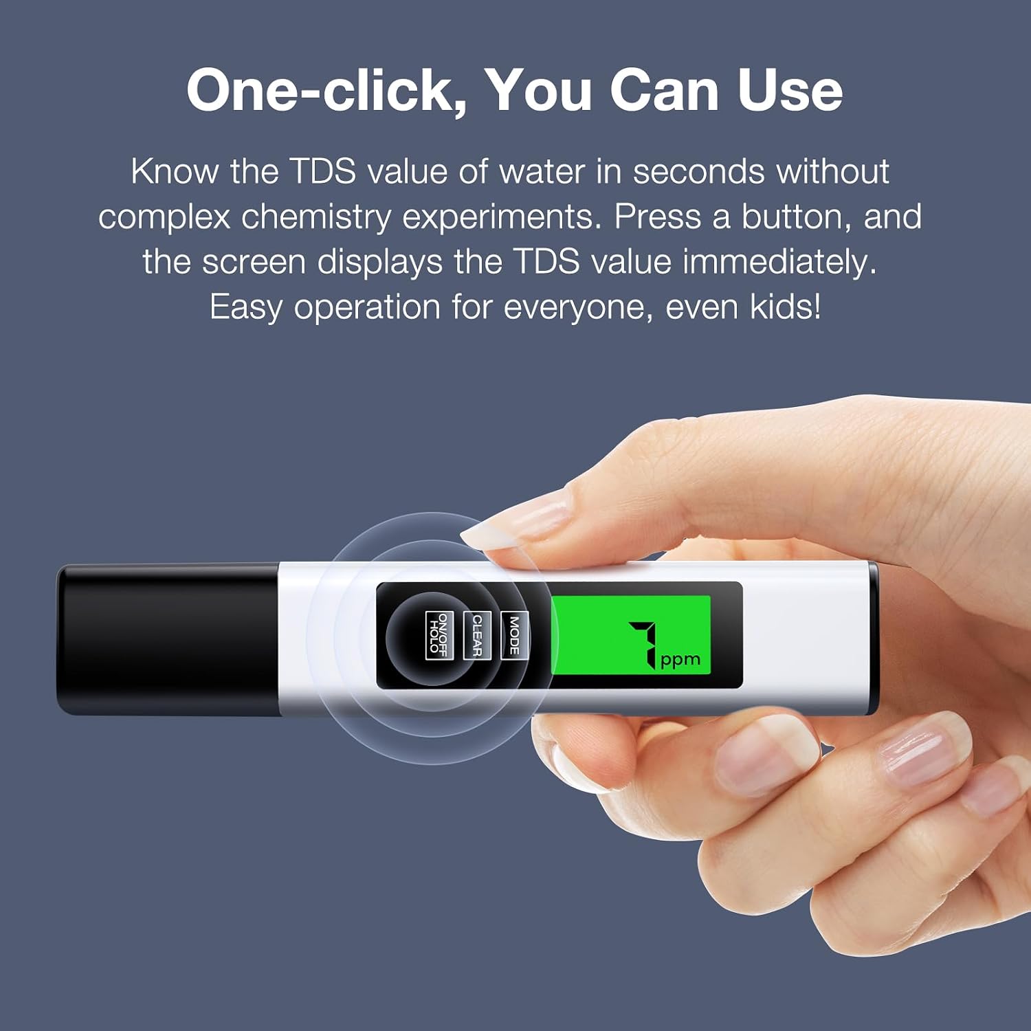 Thumbnail 4 de MEXYBE A2 4-in-1 Digital Water Tester for TDS, EC, and Temperature