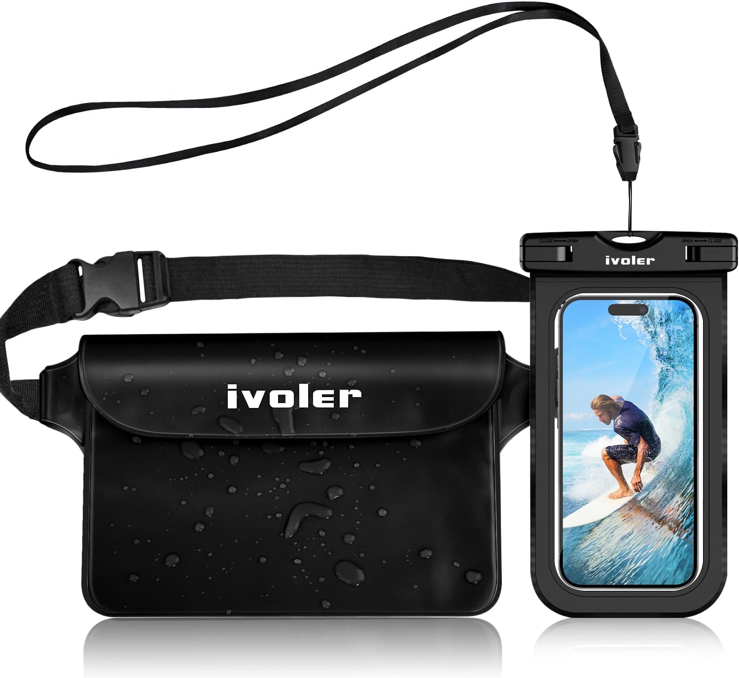Detalle de ivoler Waterproof Pouch 215x155 mm