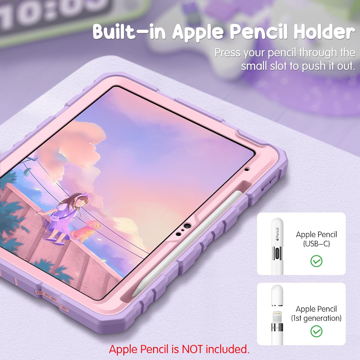 Thumbnail 5 de Fintie Kids Friendly Case A16 11" Purple