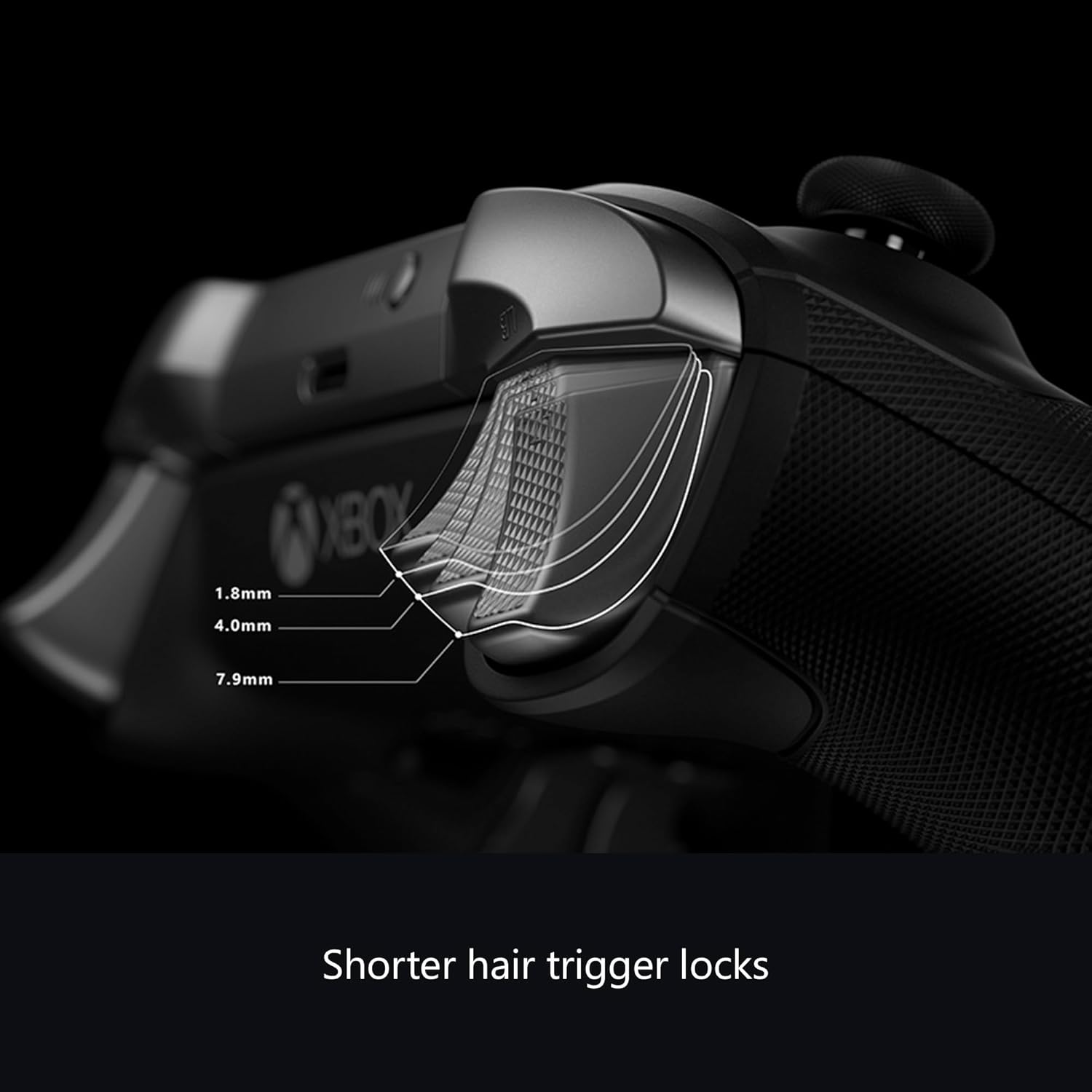 Detalle de Xbox Elite Wireless Controller Series 2 (Black) – Elite precision with adjustable sticks and customizable profiles
