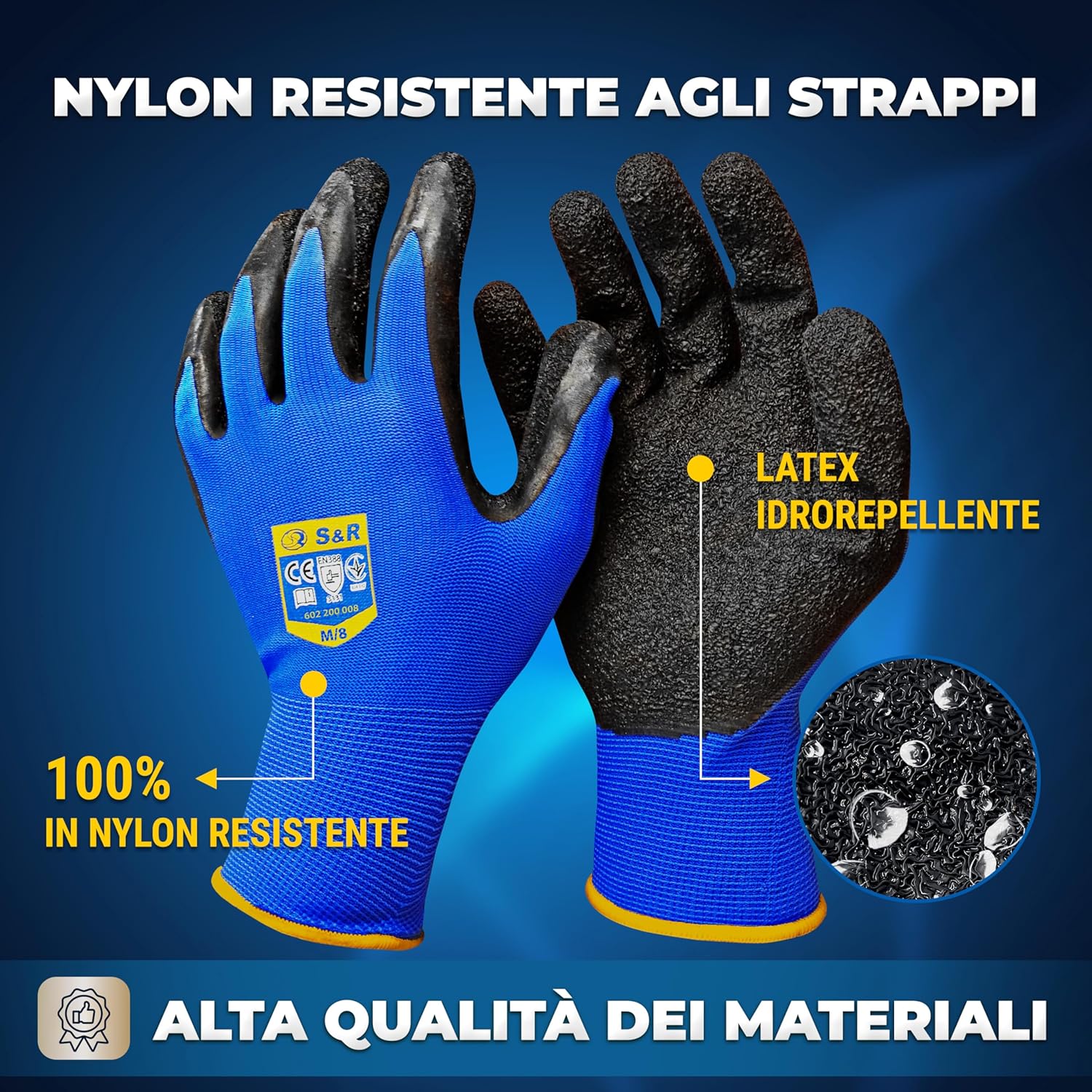 Thumbnail 2 de S&R Guanti da Lavoro Taglia 10 12 paia 🧤