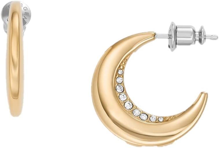 Detalle 2 de Skagen Boucles d'oreilles dorĂ©es 0,63 cm đ
